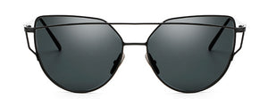 MAKE A STATEMENT CROSSBAR SUNGLASSES