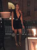 Best Asset Black Mini Dress