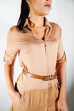 Unbutton Me Oversized Top