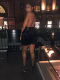 Best Asset Black Mini Dress