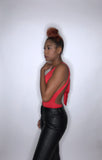ADORE ME RED BACK OUT BODYSUIT