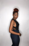 ADORE ME BLACK BACK OUT BODYSUIT