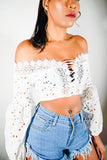 Lace Me Up Crop Top