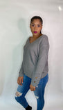 Getting Warmer V Neck Sweater