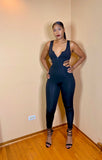 Make Plans Black JUMPSUIT