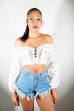 Lace Me Up Crop Top