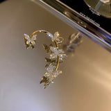 Crystal Butterfly EAR CUFFS