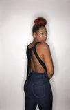 ADORE ME BLACK BACK OUT BODYSUIT