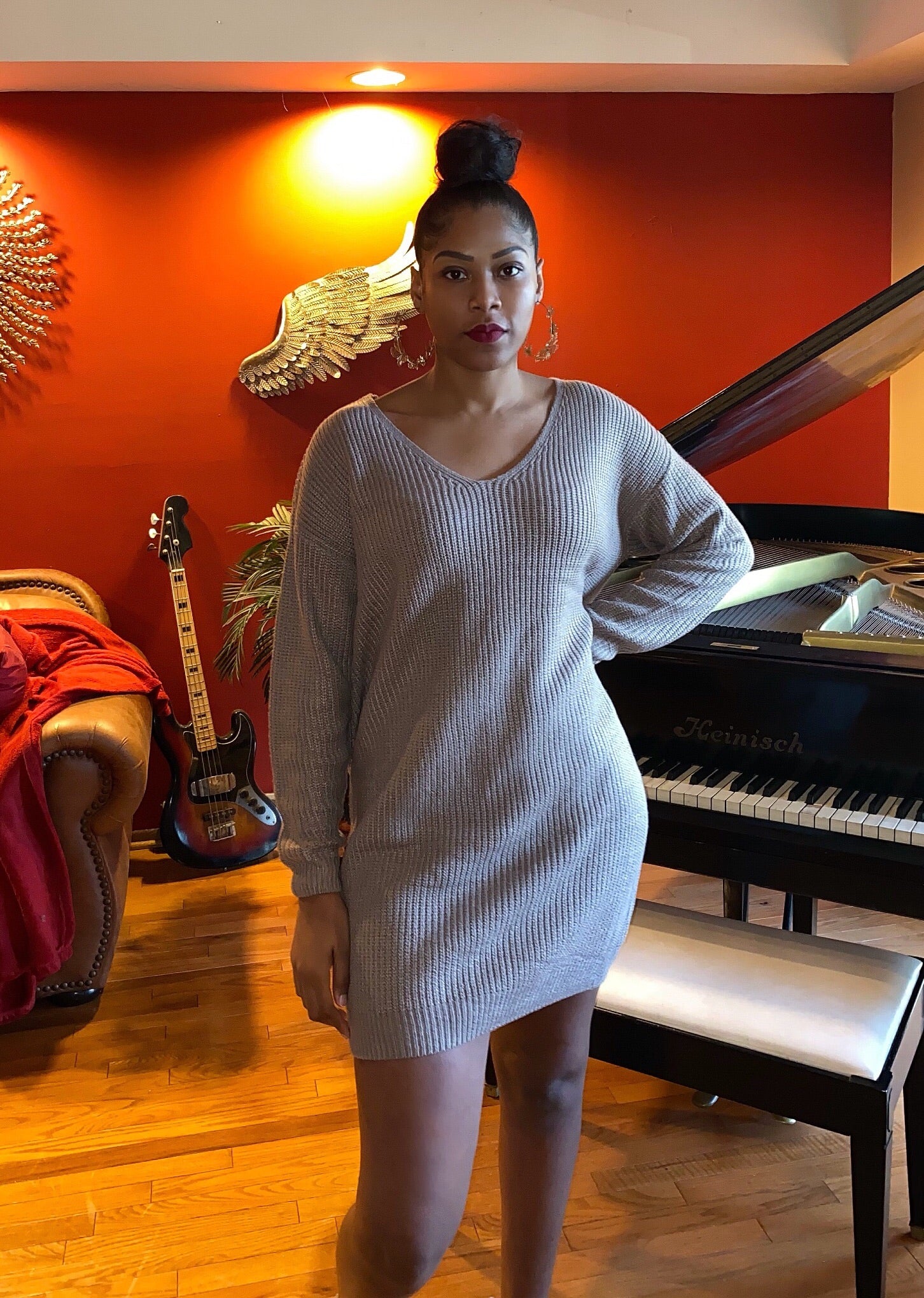 Keep It Cozy Sweater Dress – INJOIMI Keep It Cozy Sweater Dress – INJOIMI