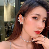 Crystal Butterfly EAR CUFFS