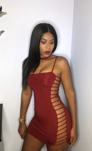 Fine Wine Mini Bodycon Dress