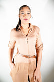 Unbutton Me Oversized Top