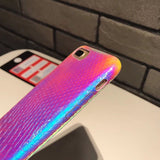 Rainbow Snakeskin iPhone Case