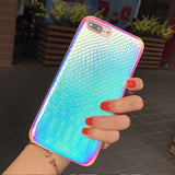 Rainbow Snakeskin iPhone Case