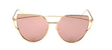 MAKE A STATEMENT CROSSBAR SUNGLASSES